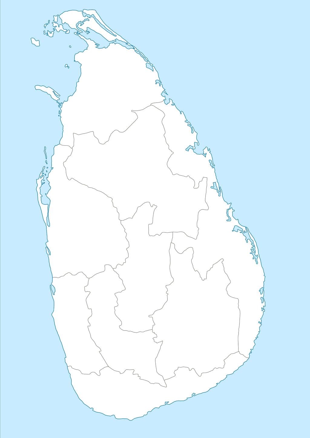 térkép Srí Lanka nidan