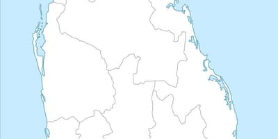 Térkép Srí Lanka nidan